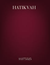 Hatikvah Orchestra sheet music cover